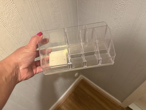 Clear acrylic makeup - makeup, organiser