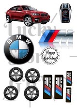 Personalised Edible Red BMW