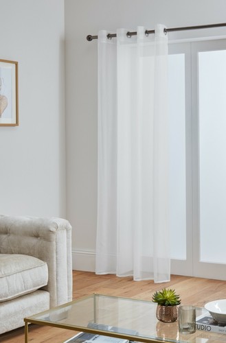 Voile curtains with eyelet - voile,