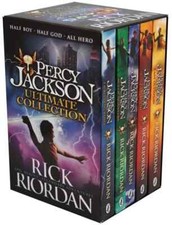 Percy Jackson Series Collection 5 Books Box Set by Rick Riordan Lightning Thief
