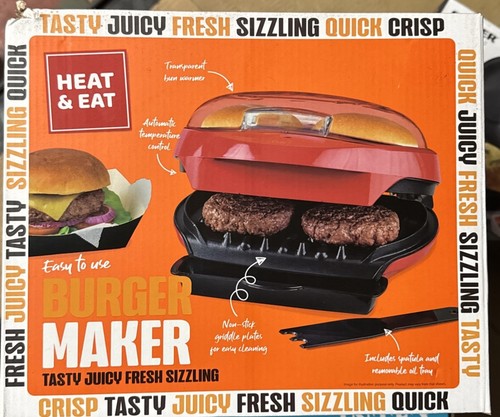 Heat eat burger maker new - -, -new