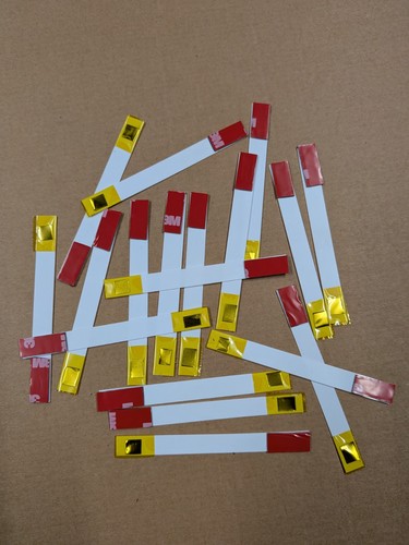 Convergence strips for crt - for,