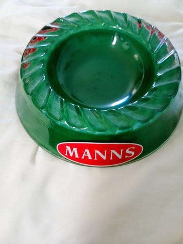 Vintage pub ashtray manns - vintage,
