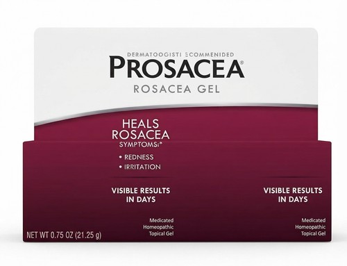 Rosacea redness pimples - redness,