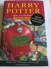 Rare IRISH Harry Potter and the Philosopher's Stone by J. K.Rowling HC 1st 1st