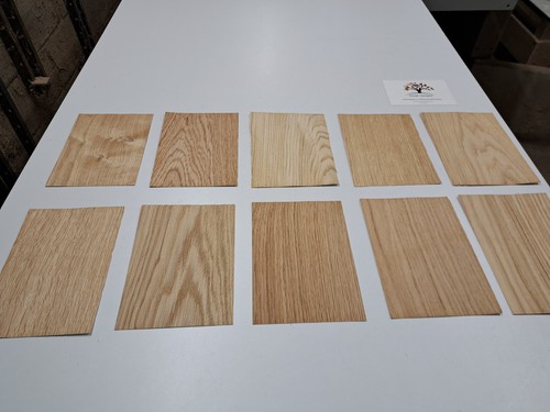 Wood veneer sample - -, 10