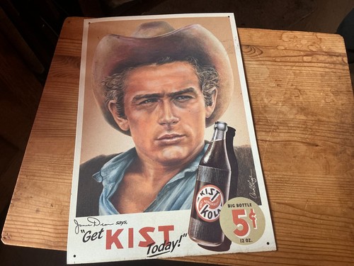 Metal poster james dean - of,