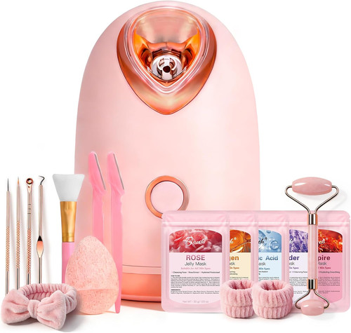 Facial steamer spa kit - steamer, 7