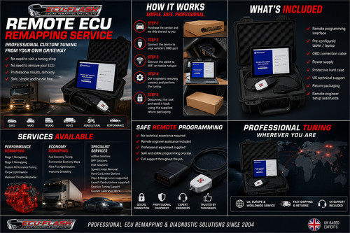 Remote ecu remapping - remote, |
