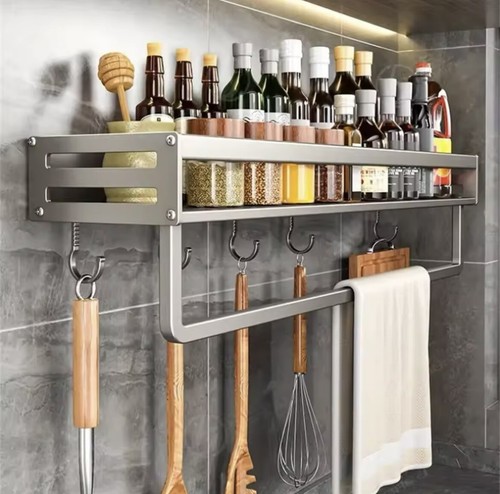 Aluminum wall mounted spice - aluminum, wall-mounted