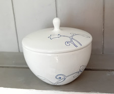 Ikea White & Blue floral