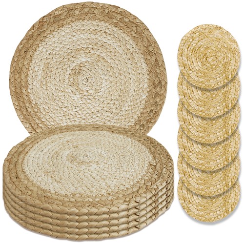 Table mats set - mats, woven