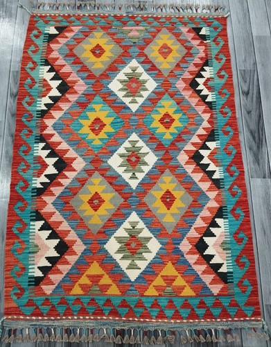 Tribal handmade afghan - tribal,