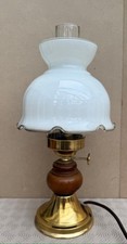 Vintage Hurricane Style Lamp Made In Italy 240V