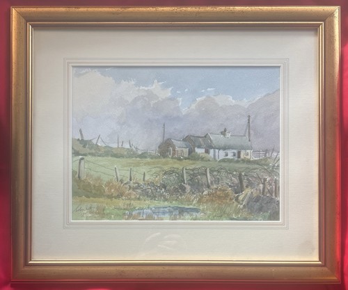 Original irish art watercolour - original,