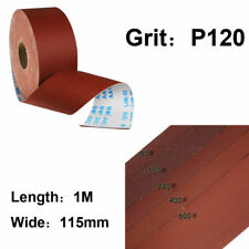 60-1000Grit Emery Cloth Sandpaper Roll Polishing Aluminum Oxide Abrasive Paper