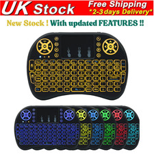 Wireless Mini Keyboard Keypad Mouse Touchpad Remote Control Android box Laptop