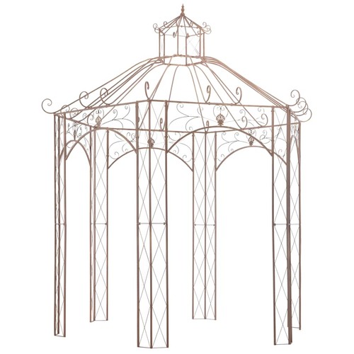 Garden pavilion antique brown - antique,