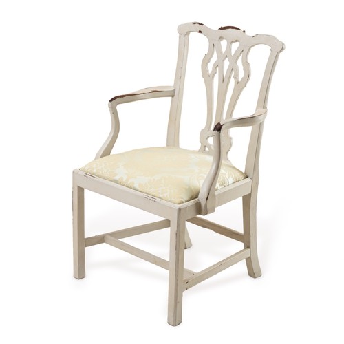 Georgian mahogany chippendale - mahogany,