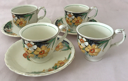 Art deco coffee cans - deco,