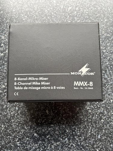 Monacor mmx mixer - monacor,