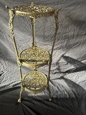 Vintage Ornate 3 Tier Plant