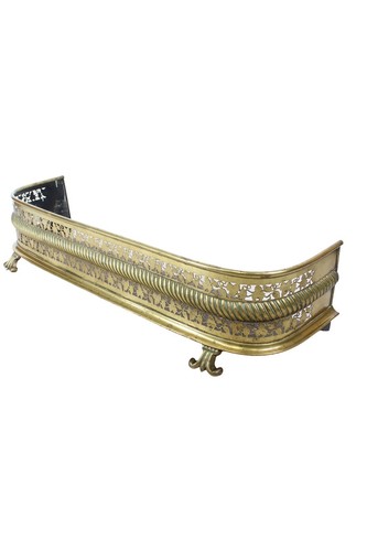 Small victorian pierced - pierced, brass