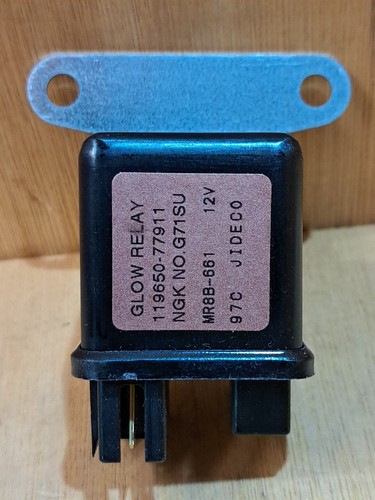 Glow plug rely time delay - glow, rely/time