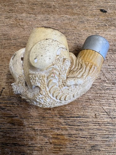 Meerschaum type clay - pipe, head