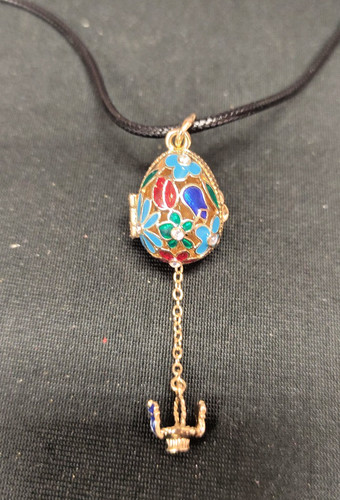 Faberge egg shaped lucky charm - egg,