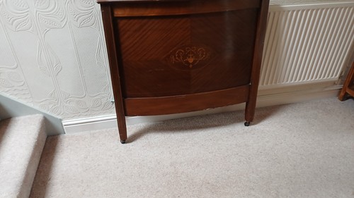 Edwardian mahogany inlaid - edwardian, mahogany,