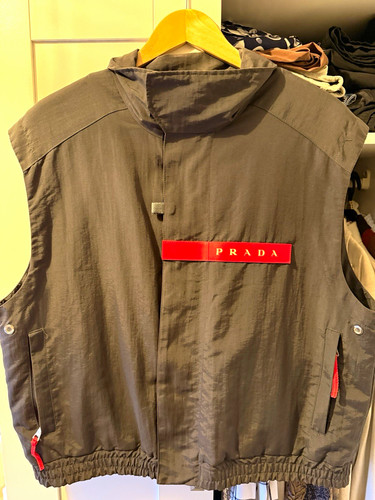 Prada vintage luna rossa vest - rossa,