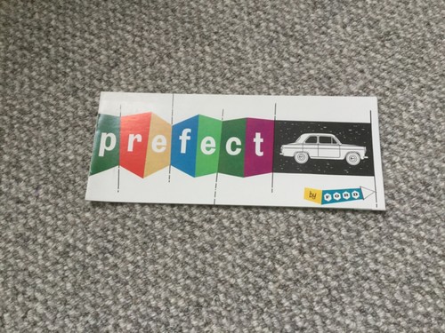 Ford prefect car sales - ford,