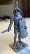 Roman Gladiator Tin toy soldiers. 54mm miniature figurine metal sculpture