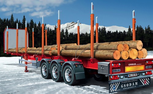 Italeri timber trailer - timber,