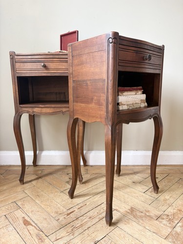 Pair french mahogany - of,