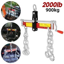 2000LB 900KG ENGINE LEVELLER CRANE HOIST CHAIN LOAD GARAGE LIFT LOADING BALANCER