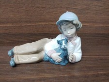 NAO/Lladro Boy With Puppy