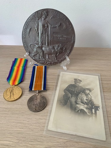 Ww1 british medal group - medal,