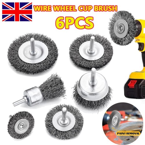 6pcs wire wheel - 6pcs, cup
