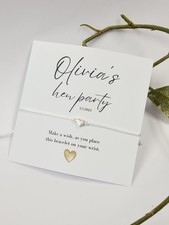 Hen Party Wish Bracelet: Hen