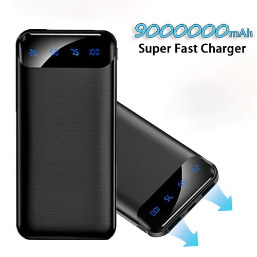 9000000mah power bank fast - bank,