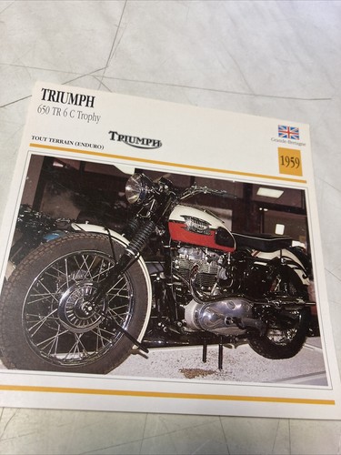 Triumph 650 tr6c trophy 1959 - triumph,