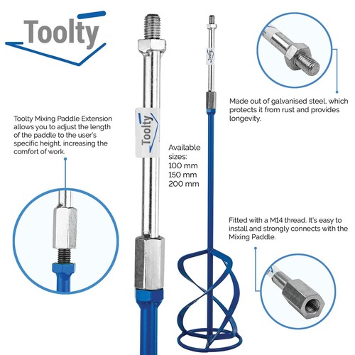 M14 extension mixing paddle - m14,