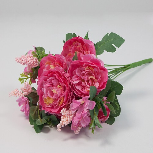 Artificial silk rose flower - rose,