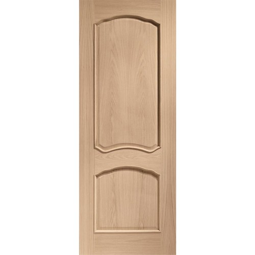 Internal oak panel door - oak,