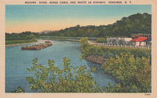 MOHAWK RIVER BARGE CANAL &