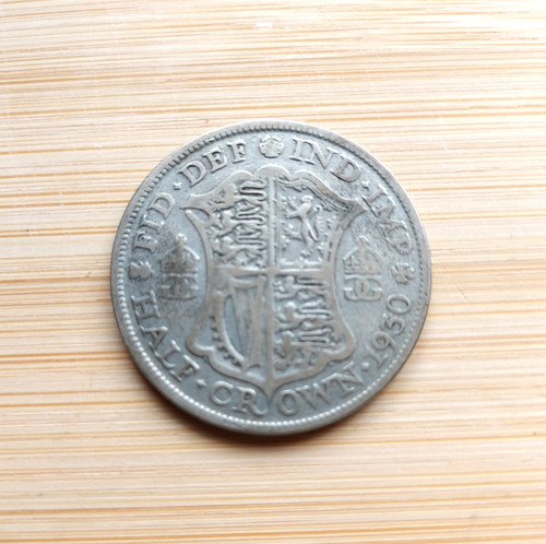 1930 george half crown good - george, crown.