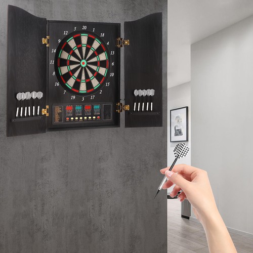 Dartboard cabinet set with - cabinet,
