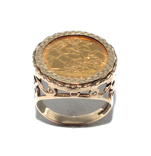 Gents ladies 22ct gold edward - 22ct,